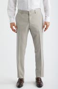 BOSS Genius Slim Fit Flat Front Dress Pants
