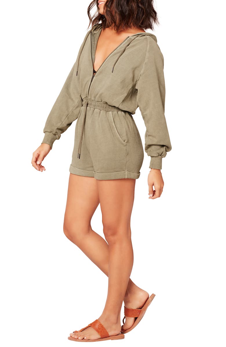 LSPACE L Space Stay Cool Cover-Up Romper, Alternate, color,