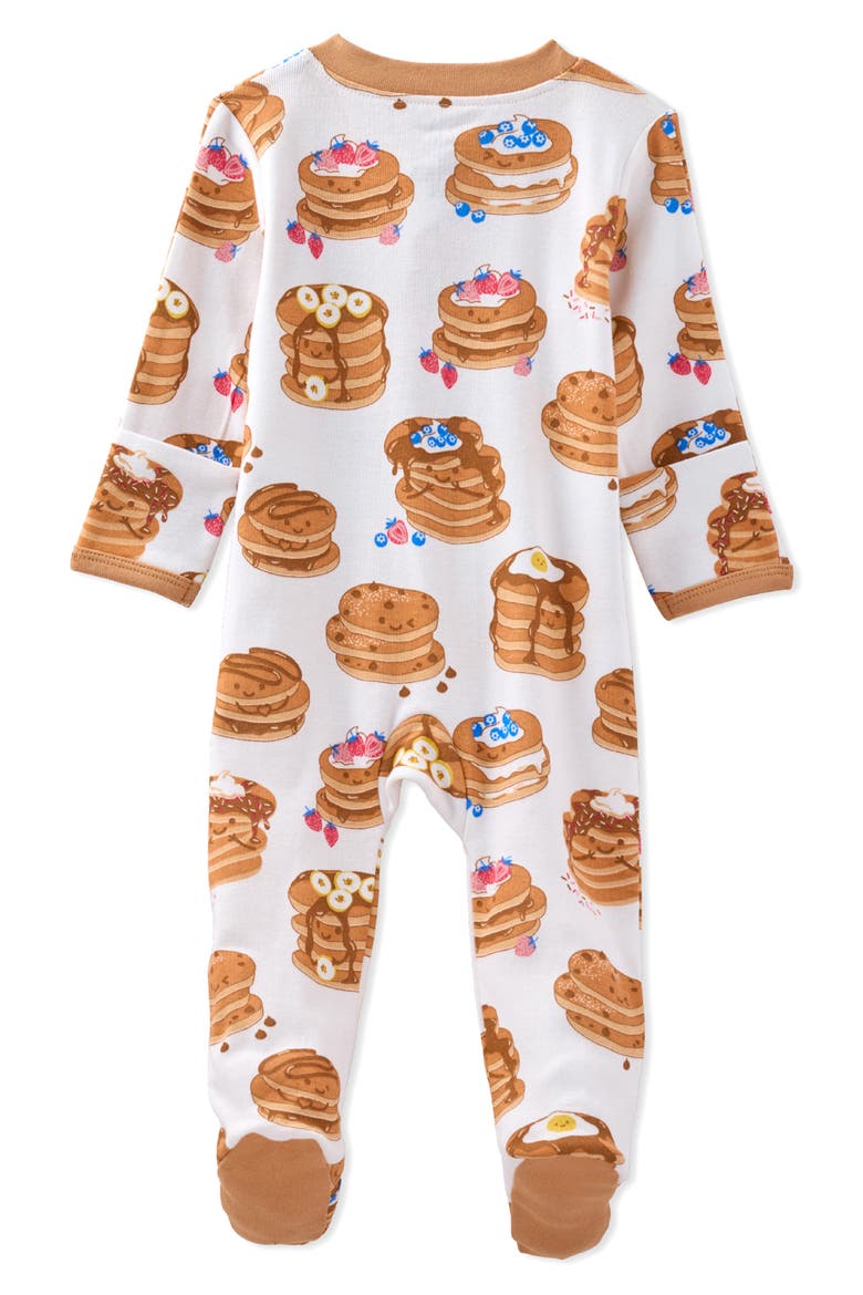 Scout One-Piece Organic Cotton Pajamas, Alternate, color, FLIPPING YUMMY