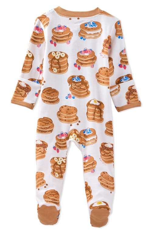 Butterblu Scout Fitted One-piece Organic Cotton Footie Pajamas In Multi