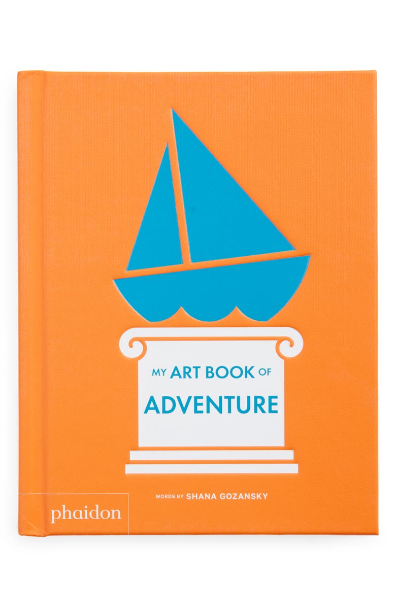 Phaidon Press 'My Art Book of Adventure' Board Book, Main, color, Orange