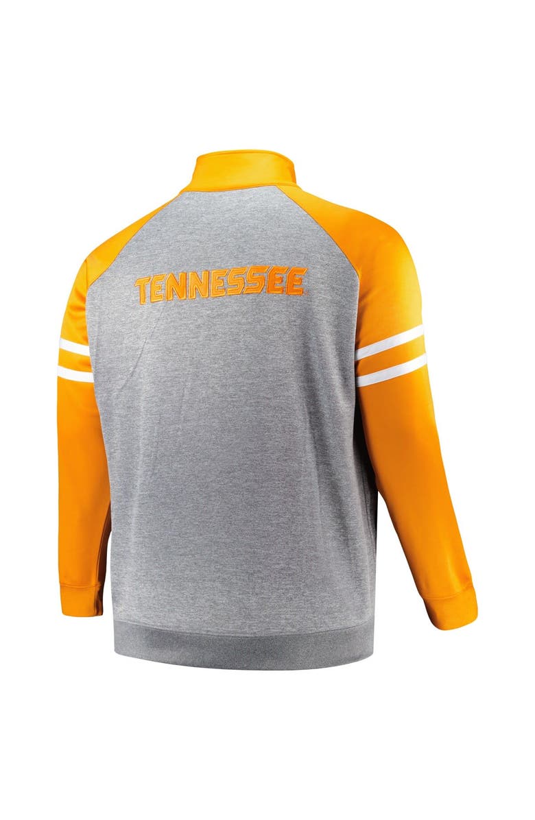 PROFILE Men's Profile Tennessee Orange Tennessee Volunteers Big & Tall Fleece Full-Zip Jacket, Alternate, color, Tennessee Orange