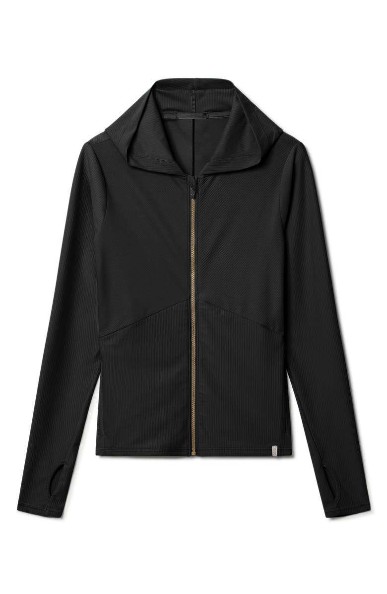 Rhone Ripple Performance Zip-Up Hoodie, Alternate, color,