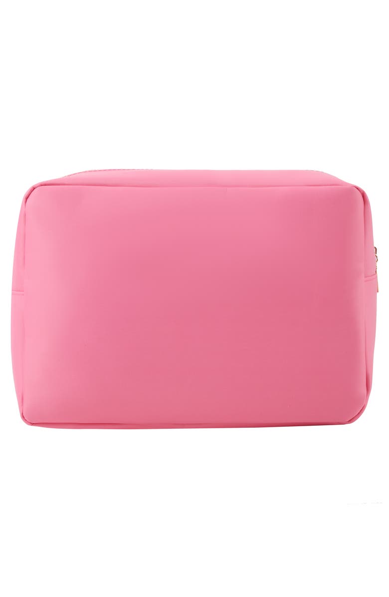 Bloc Bags Extra Large Kiss Cosmetic Bag, Alternate, color, Bubblegum Pink