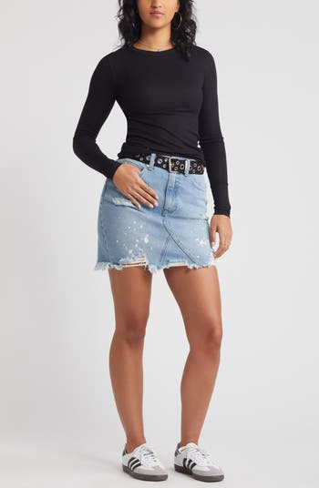 Ribbed Long Sleeve T-Shirt