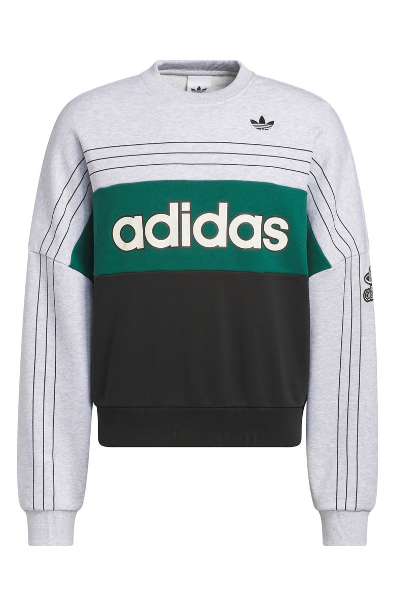 adidas Varsity Crewneck Sweatshirt, Main, color, 
