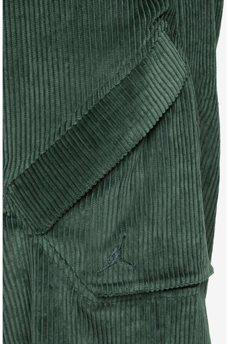 Chicago Wide Leg Cotton Corduroy Cargo Pants, Alternate, color, FIR