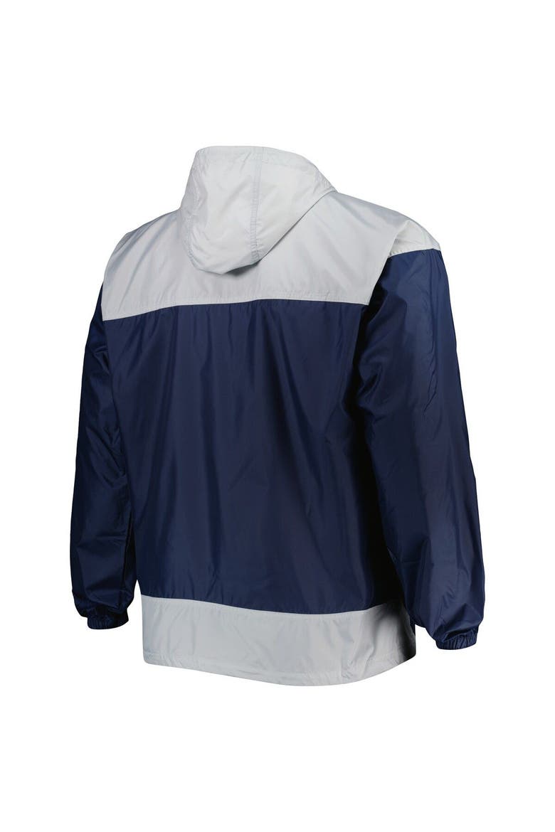 Men's Columbia Navy New York Yankees Flash Forward Challenger Omni-Shade Full-Zip Windbreaker, Alternate, color, Navy
