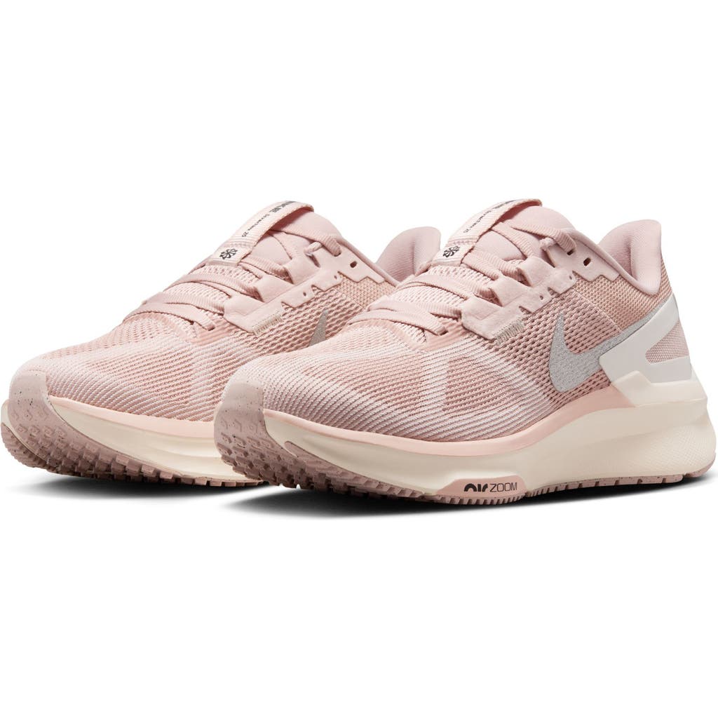 Nike Air Zoom Structure 25 Road Running Shoe In Pink