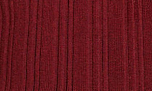 Guess Sofie Mirage Halter Sweater Tank In Burgundy