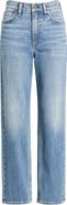 rag & bone Harlow Mid Rise Ankle Straight Leg Jeans