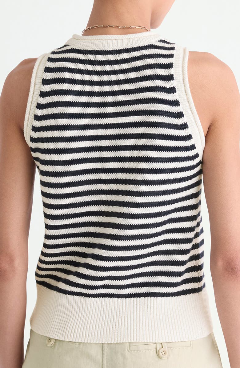 vineyard vines Stripe Sweater Tank, Alternate, color, Stripe Nautical Navy