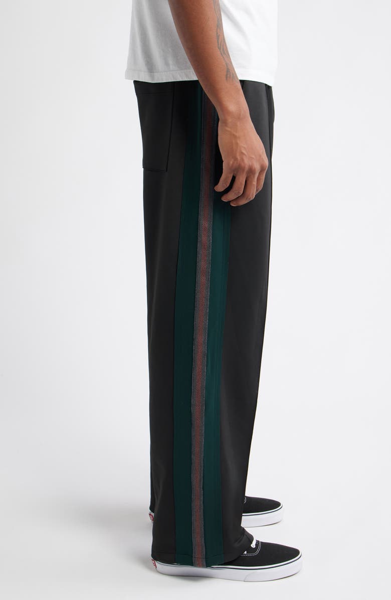 JUNGLES Side Panel Pull-On Pants, Alternate, color, Black/Green