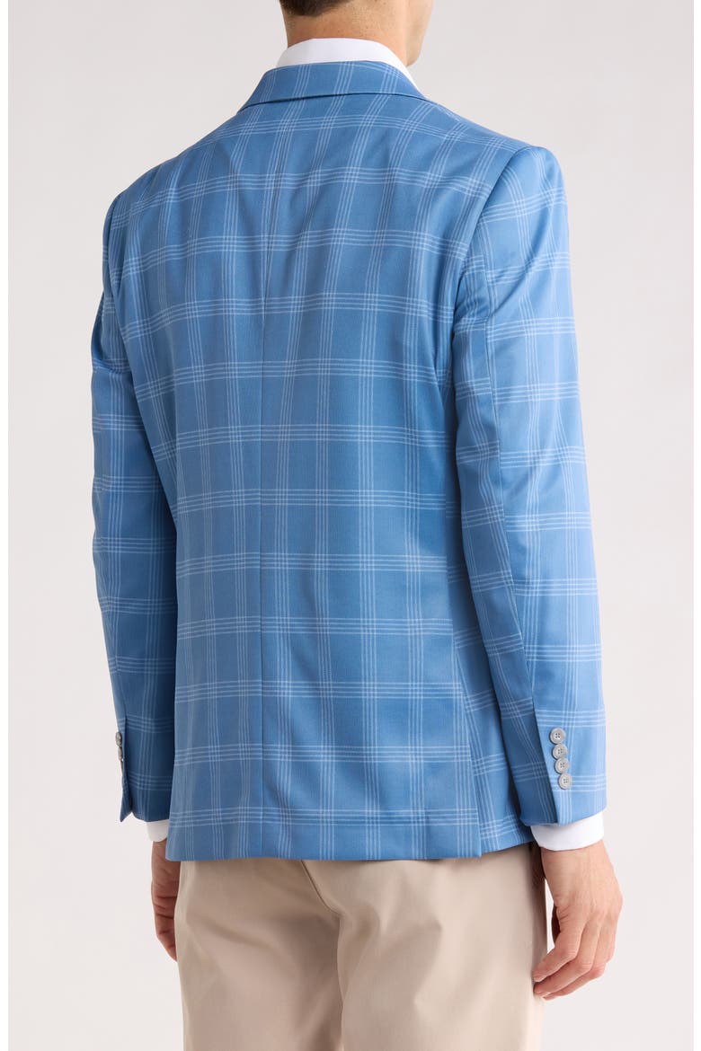Plaid Sport Coat, Alternate, color, BLUE