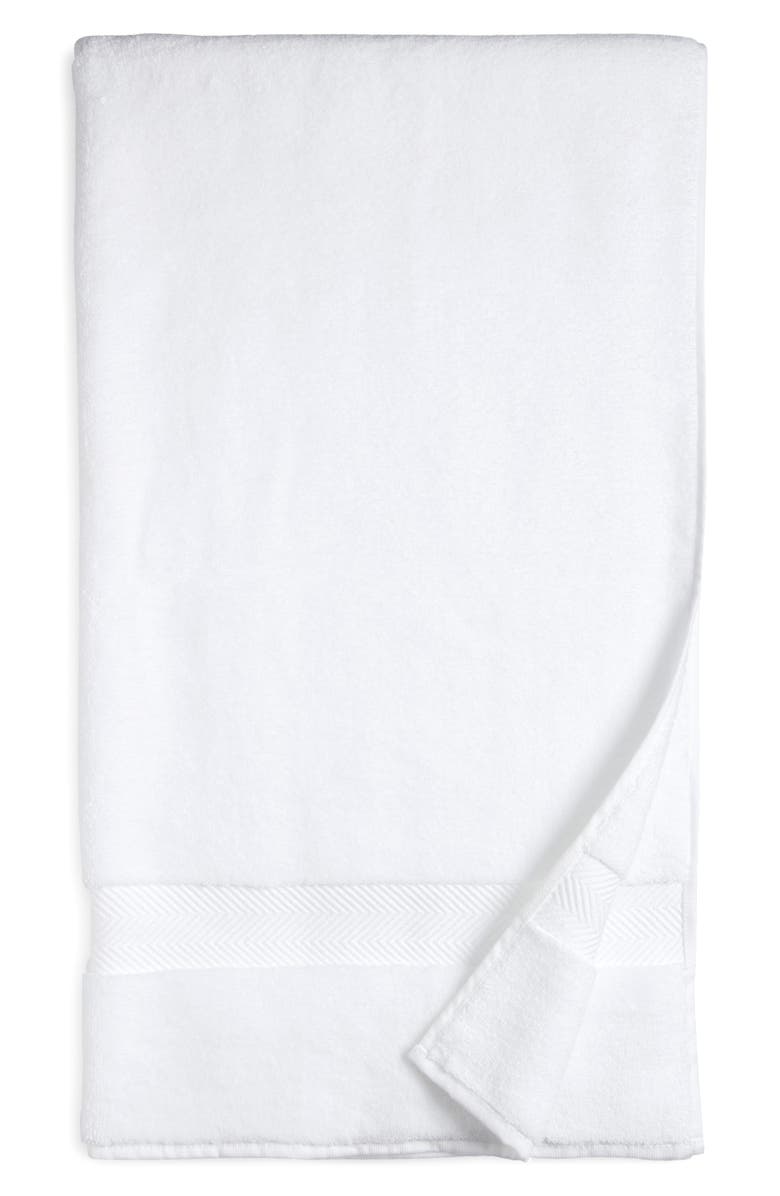 Nordstrom Hydrocotton Bath Towel, Main, color, White
