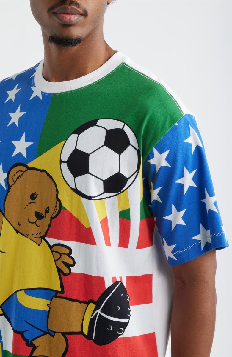 MARKET SMILEY<sup>®</sup> Shoot Ur Shot Graphic T-Shirt, Alternate, color, White Multi