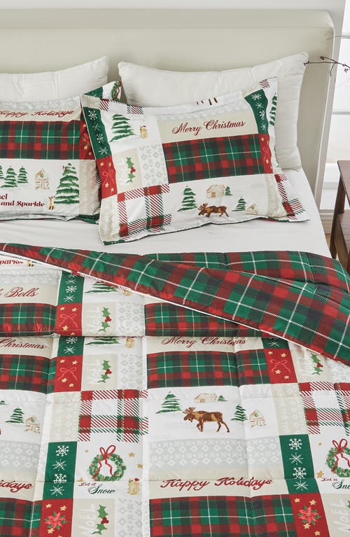 Woven & Weft Holiday 3-piece Comforter Set In Multi