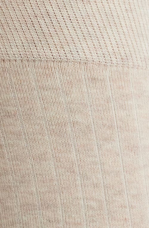 Casa Clara Amber Bow Crew Socks In Oatmeal