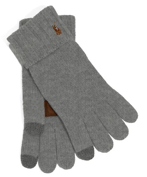 Signature Merino Touch Gloves W/ Leather Patch