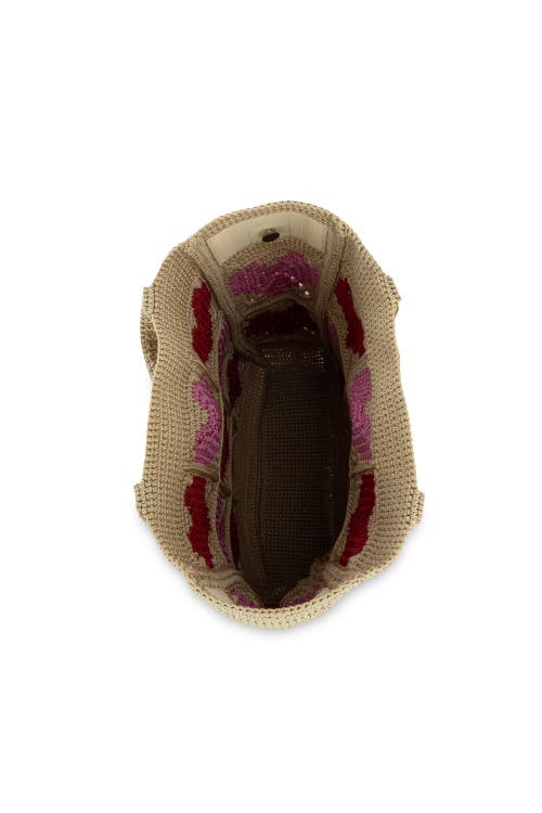 The Sak Lanie Market Tote Bag In Bamboo Heart