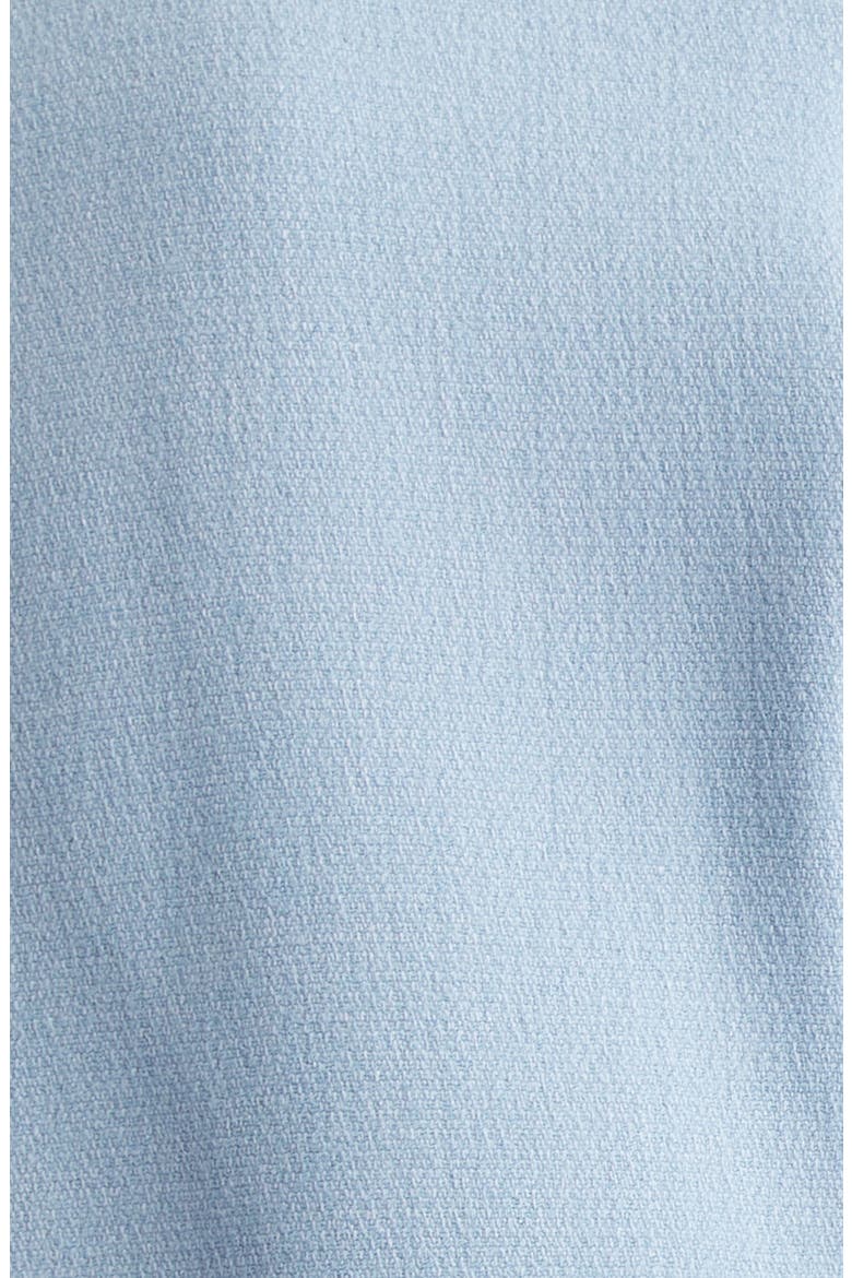 Stretch Wool Blend Crepe Shift Dress, Alternate, color, COAST