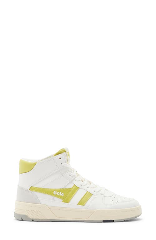 Gola Allcourt High Top Sneaker In White