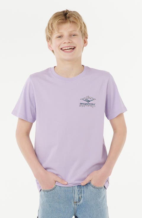 Kids' Tropic Daze Logo Cotton Graphic T-Shirt (Big Kid)