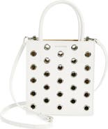 Veronica Beard Small Grommet Leather Shopper