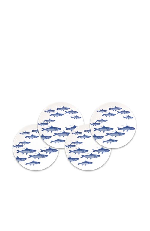 Caskata School Of Fish Small Plates In Blue