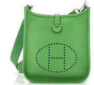 Pre-Owned Hermes Long Strap Evelyne Bag Clemence TPM