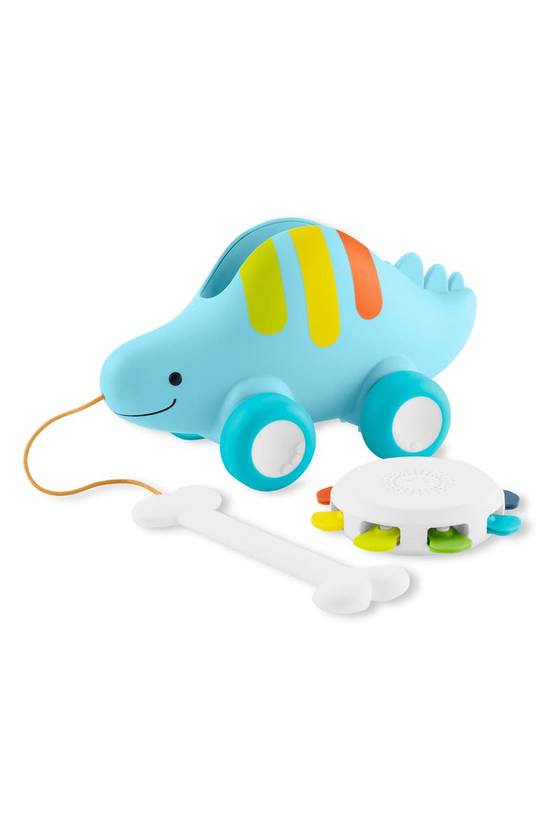 Skip Hop Explore & More Dinosaur 3-In-1 Musical Pull Toy, Alternate, color, 