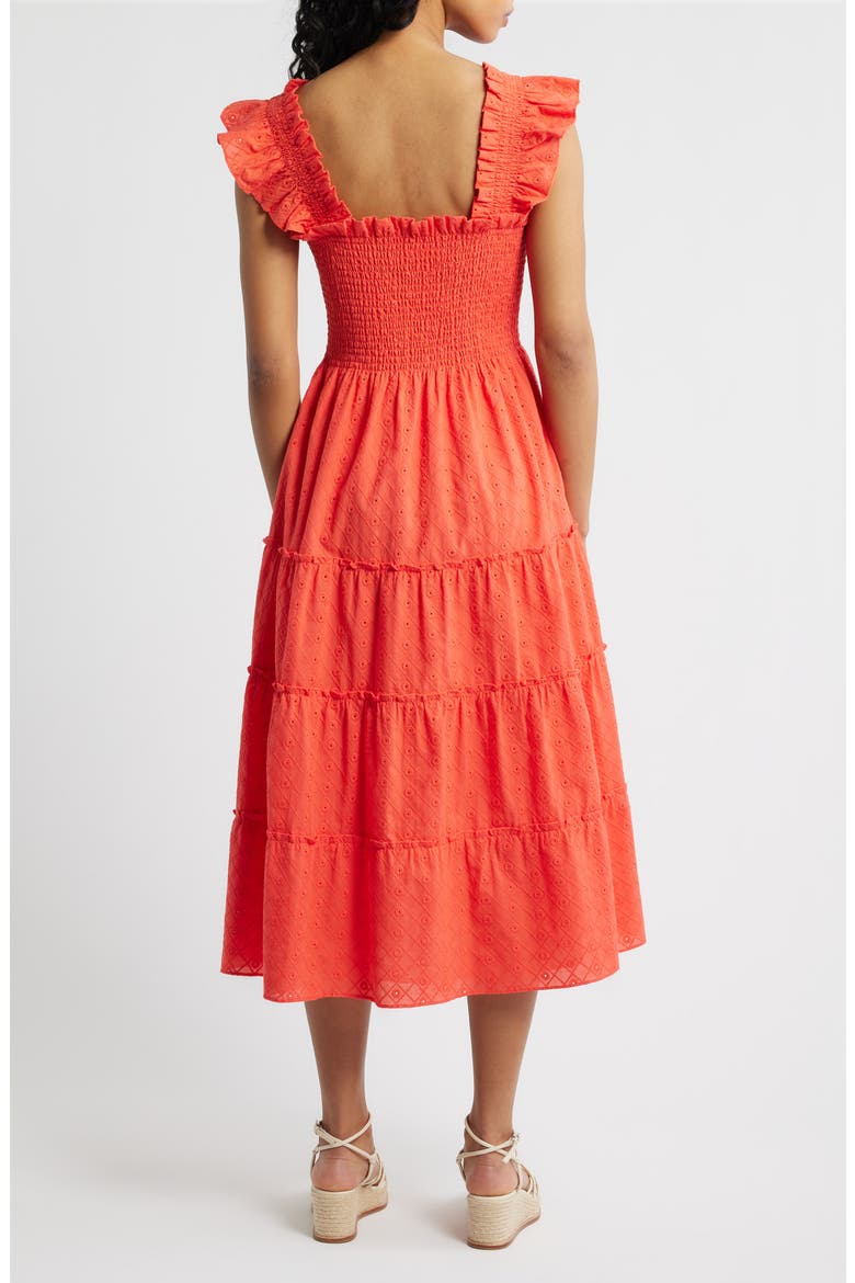 red nap dress The Scarlett Midi Nap Dress