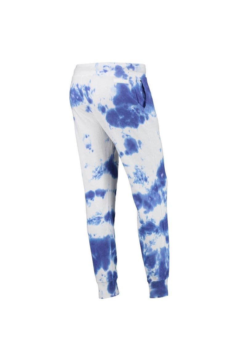 Women's DKNY Sport White/Royal Philadelphia 76ers Melody Tie-Dye Jogger Pants, Alternate, color, White