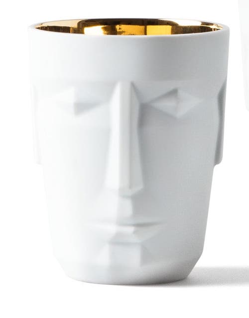 Sieger By Furstenberg Satin White Tumbler