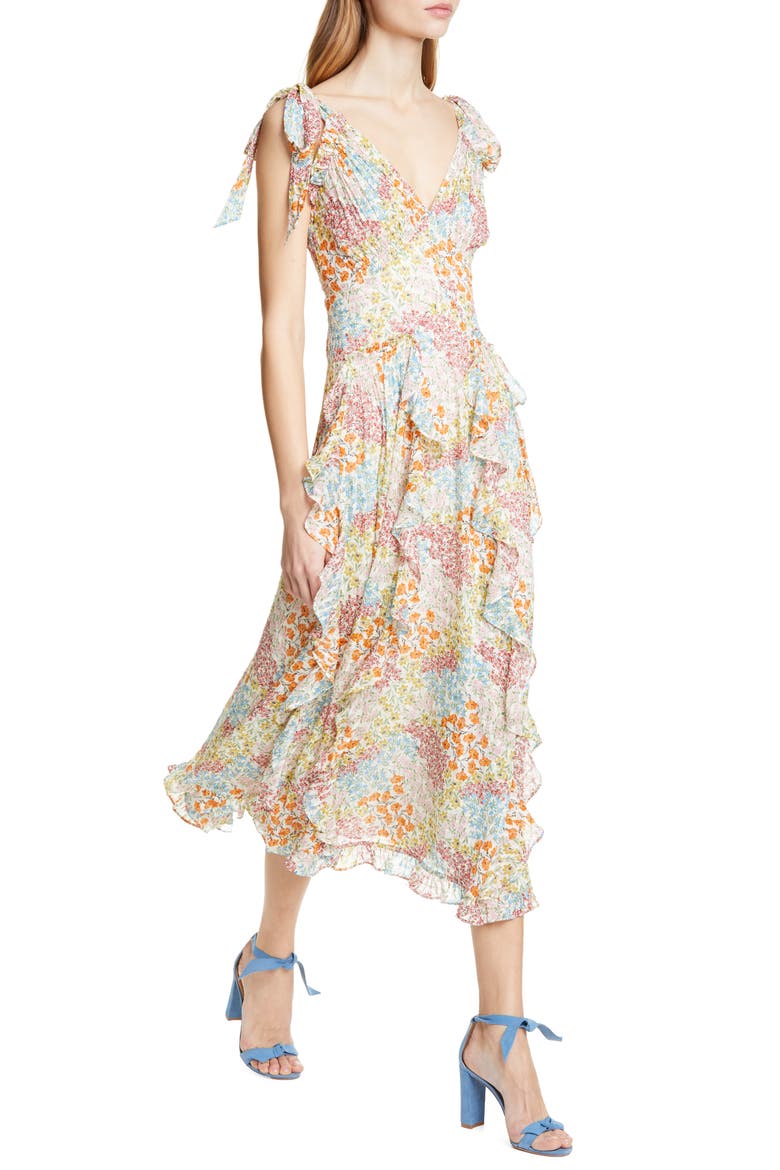 Ave Floral Sundress, Alternate, color, MULTI COMBO