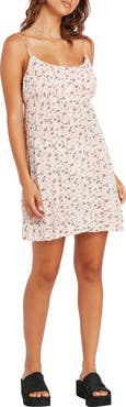 Volcom Metal 2 the Petal Babydoll Minidress
