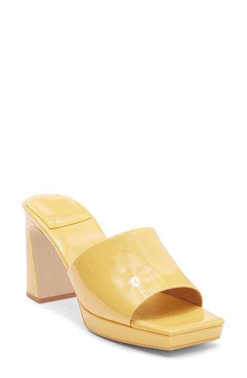 Women's Yellow High Heel Sandals | Nordstrom
