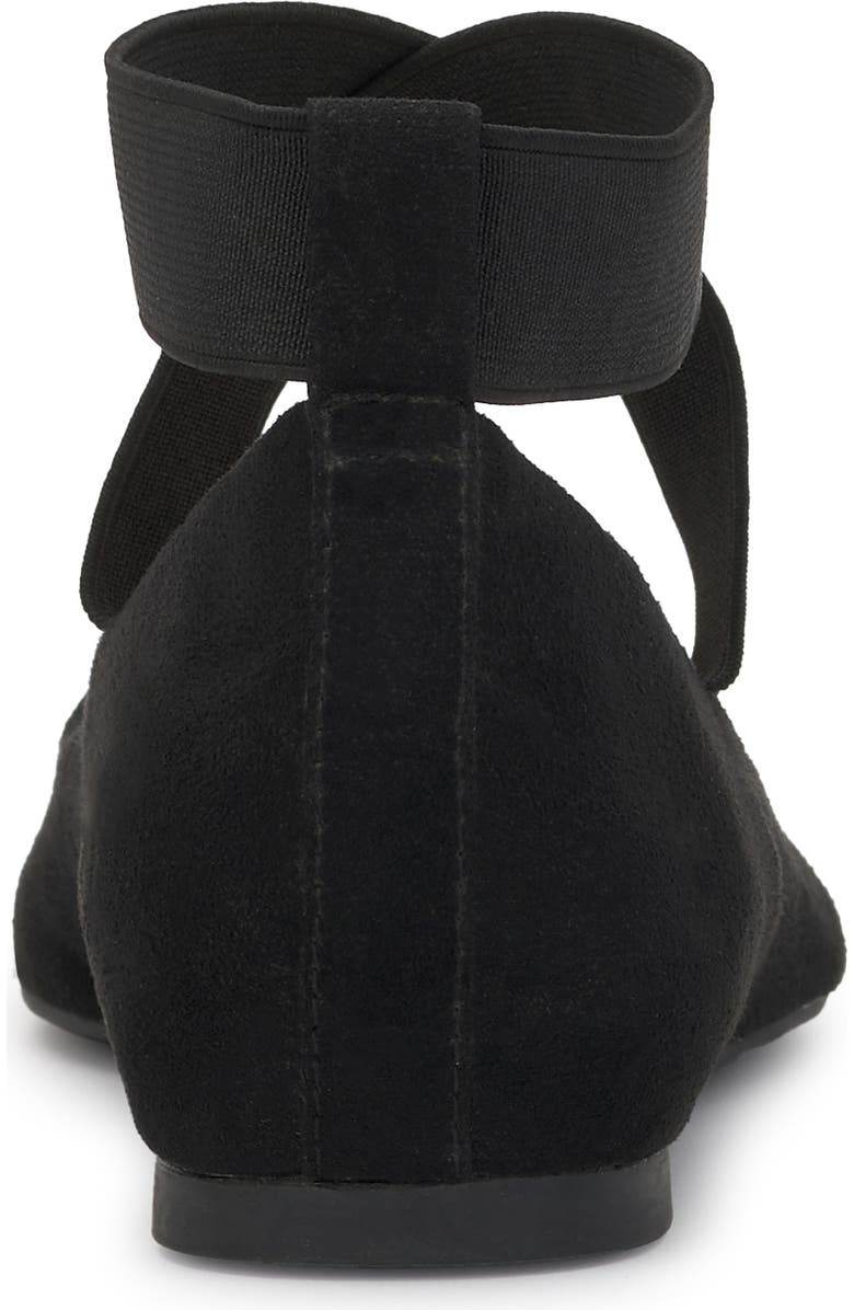 Jessica Simpson Mandayss Ankle Strap Ballet Flat, Alternate, color, Black 02