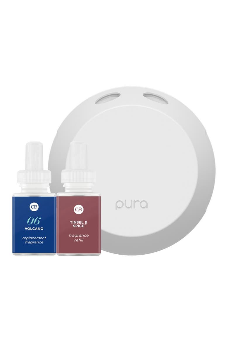 x Capri Blue Diffuser Set, Main, color, VOLCANO/TINSEL & SPICE