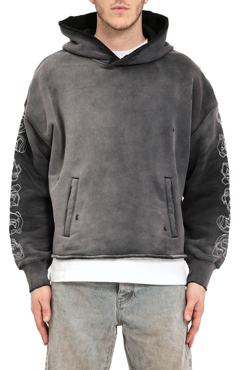 Oversize Heavyweight Cotton Fleece Hoodie
