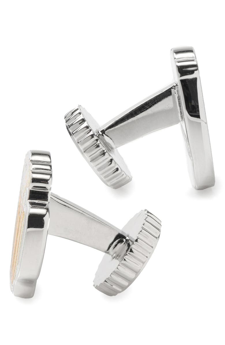 Cufflinks, Inc. Beer Cuff Links, Alternate, color, Brown