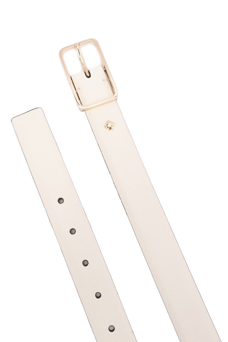 mel leather belt, Alternate, color, PARCHMENT