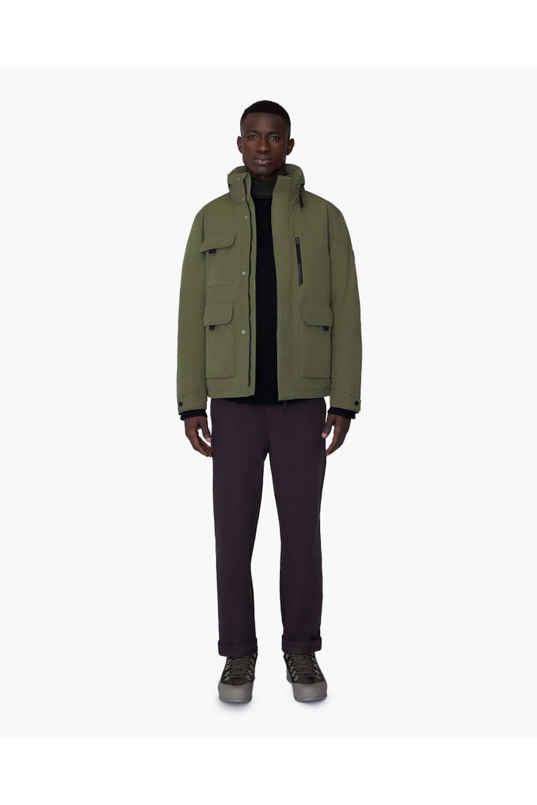 TESLIN | Recycled Down Winter Jacket, Alternate, color, Sage