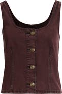 rag & bone Poppy Denim Vest