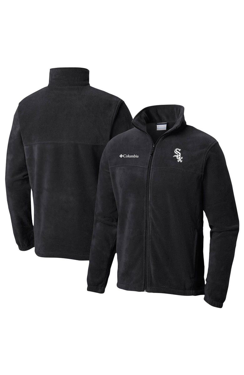 Columbia Men's Columbia Black Chicago White Sox Steens Mountain Full-Zip Jacket, Alternate, color, Black