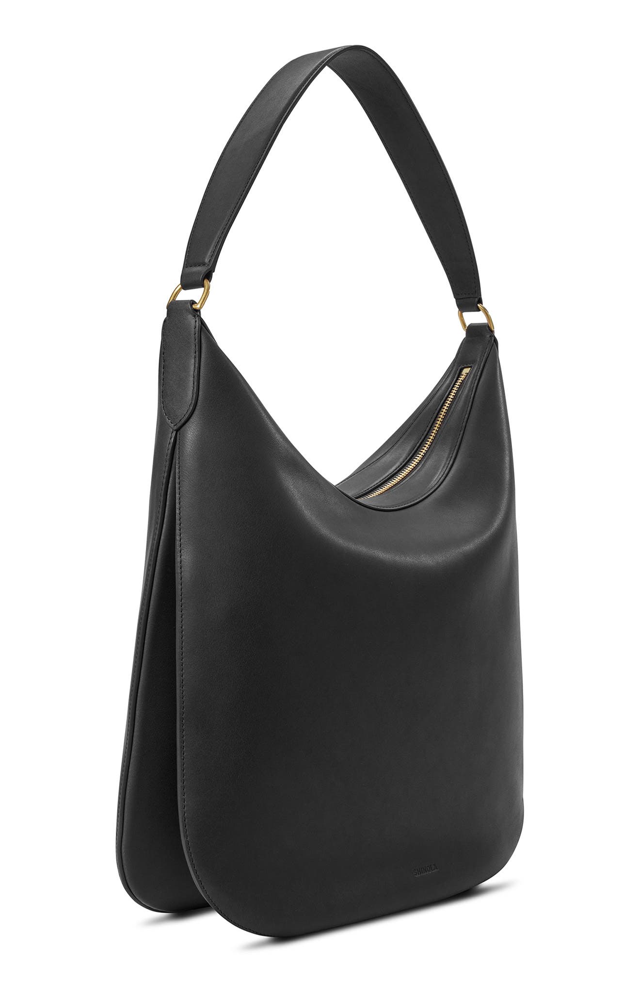 Shinola Bixby Shoulder Bag, Alternate, color, Black