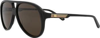 59mm Aviator Sunglasses