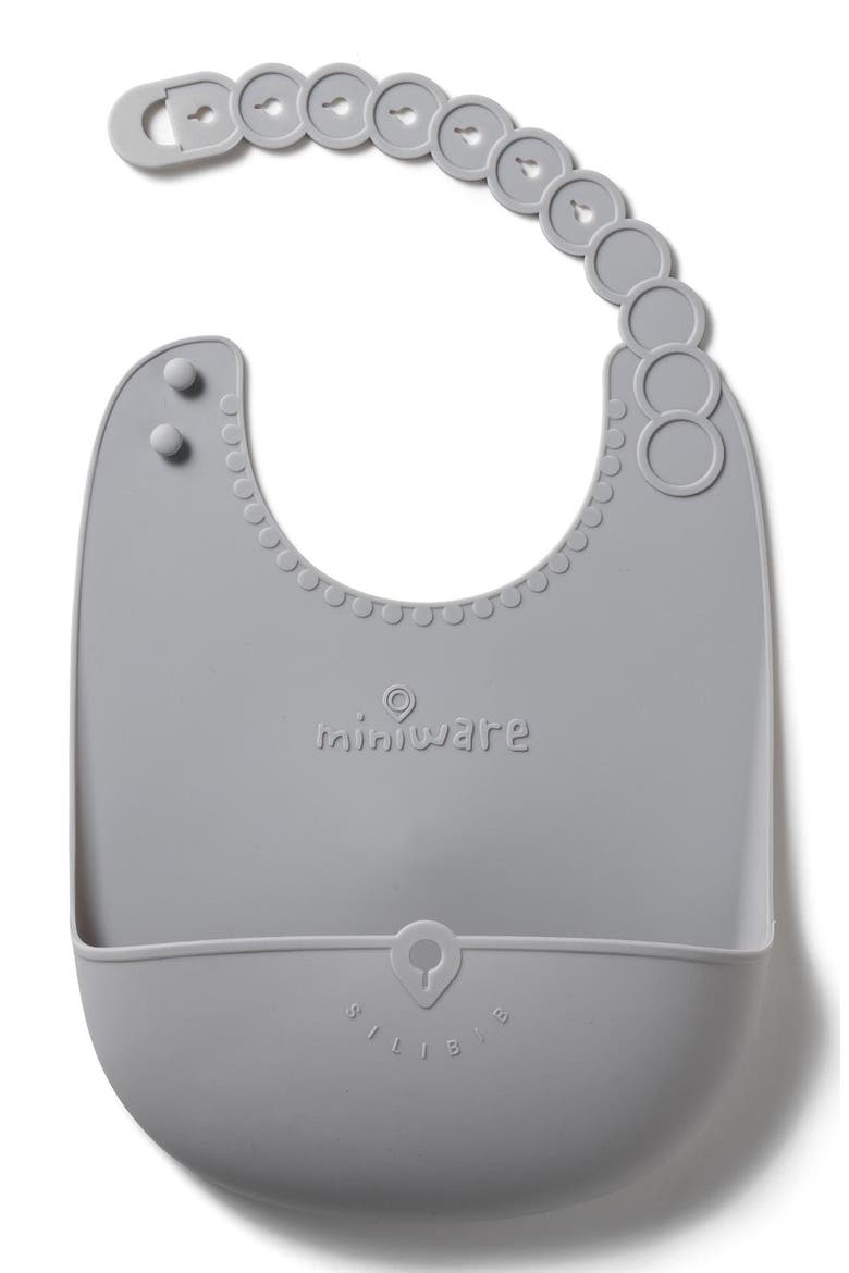 First Bites Deluxe Baby Feeding Set, Alternate, color, DOVE GREY