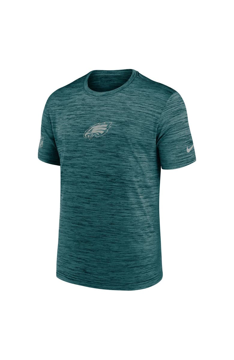 Nike Men's Nike Midnight Green Philadelphia Eagles Sideline Velocity Performance T-Shirt, Alternate, color, Green