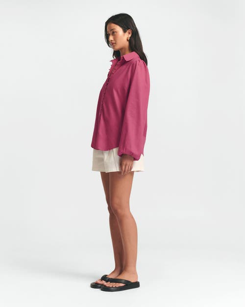 St Mrlo Pico Blouse In Pink